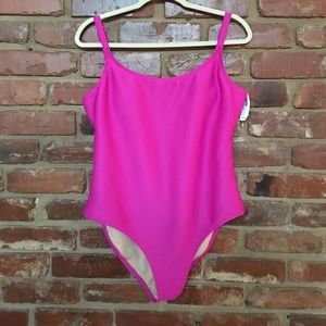One piece bathing suit